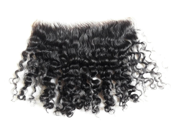 Raw Indian Lush Curly 13x6 HD Frontal