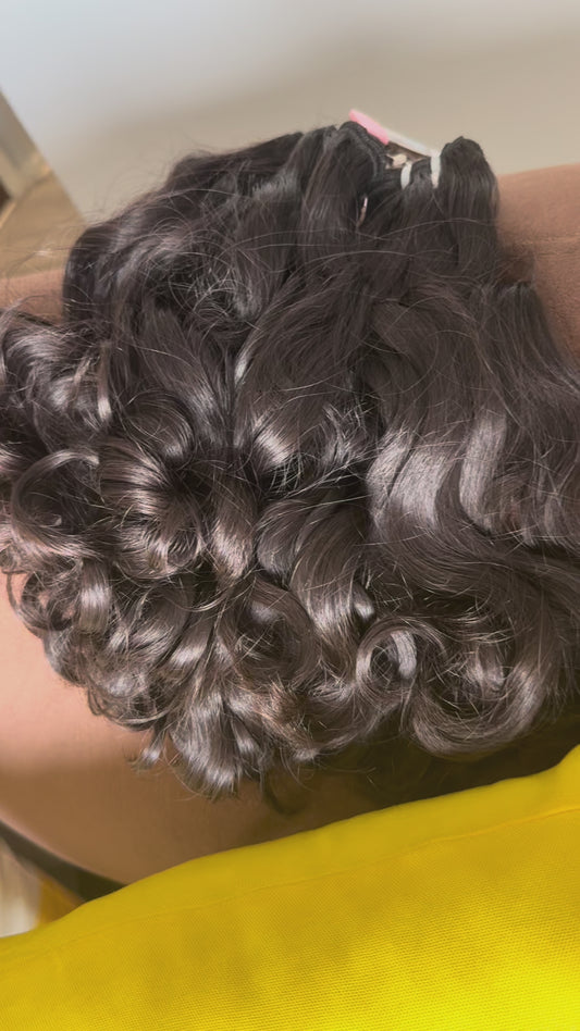 Raw Indian Natural Wavy Bundles